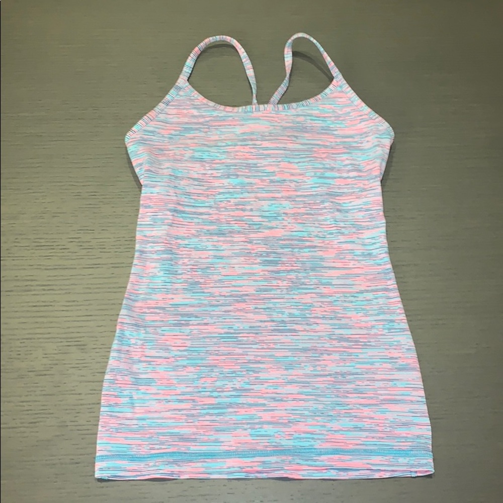 Ivivva Power Y tank with built in shelf bra